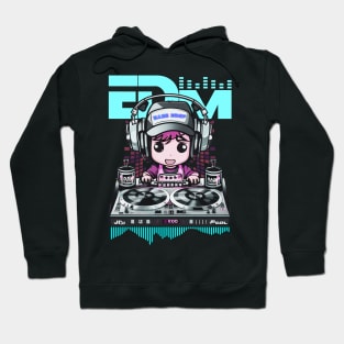 EDM Hibiscus DJ! Hoodie